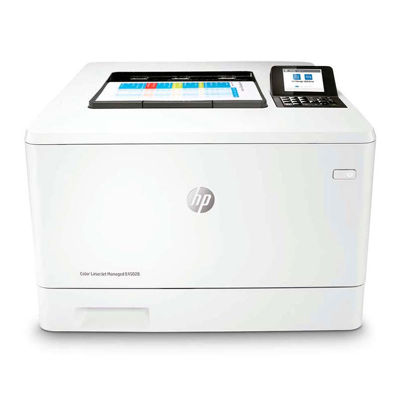 El diseño Distribución fax IMPRESORA COLOR A4 HP LaserJet Managed E45028dn